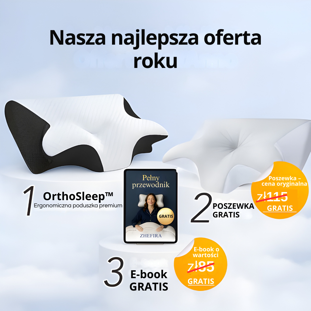 OrthoSleep™ - Ulga dla odcinka szyjnego